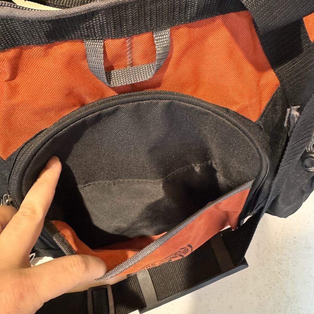 Train Collectors Association TCA Duffle Bag Gemline Orange Black - Picture 9 of 12